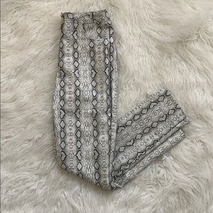 Fake Snakeskin pants